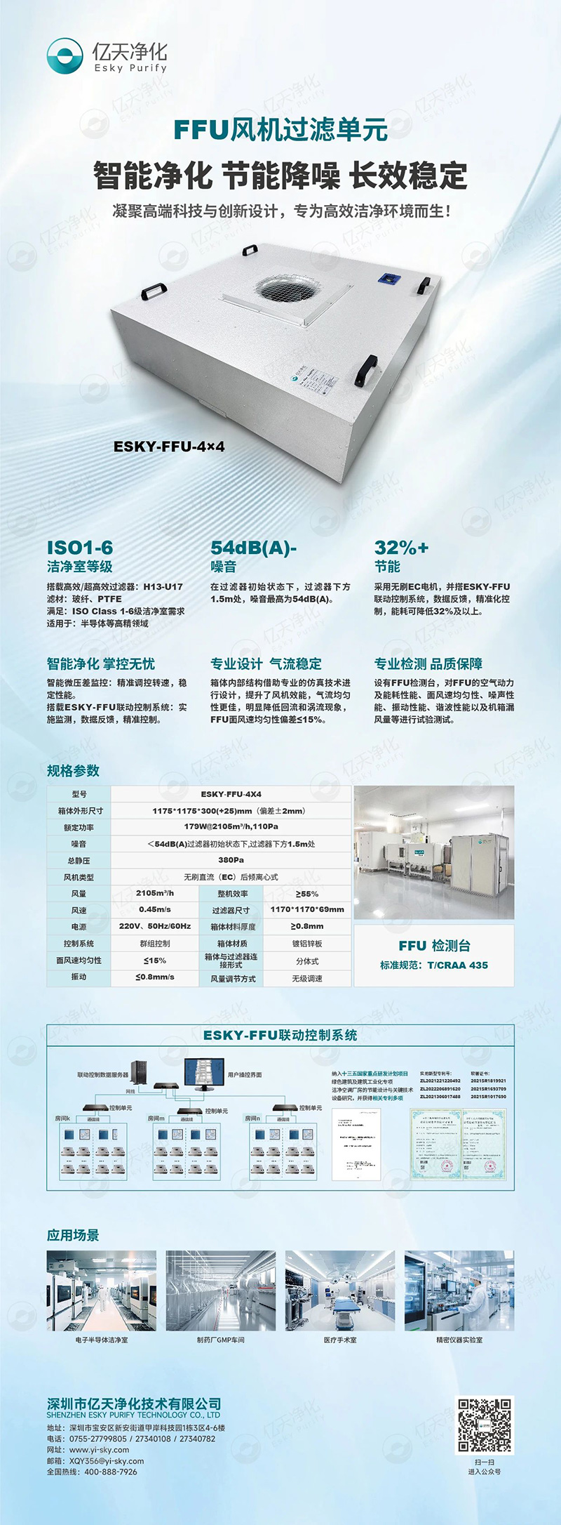 FFU 風機過濾單元：不止凈化，更懂智能節(jié)能與長效守護！